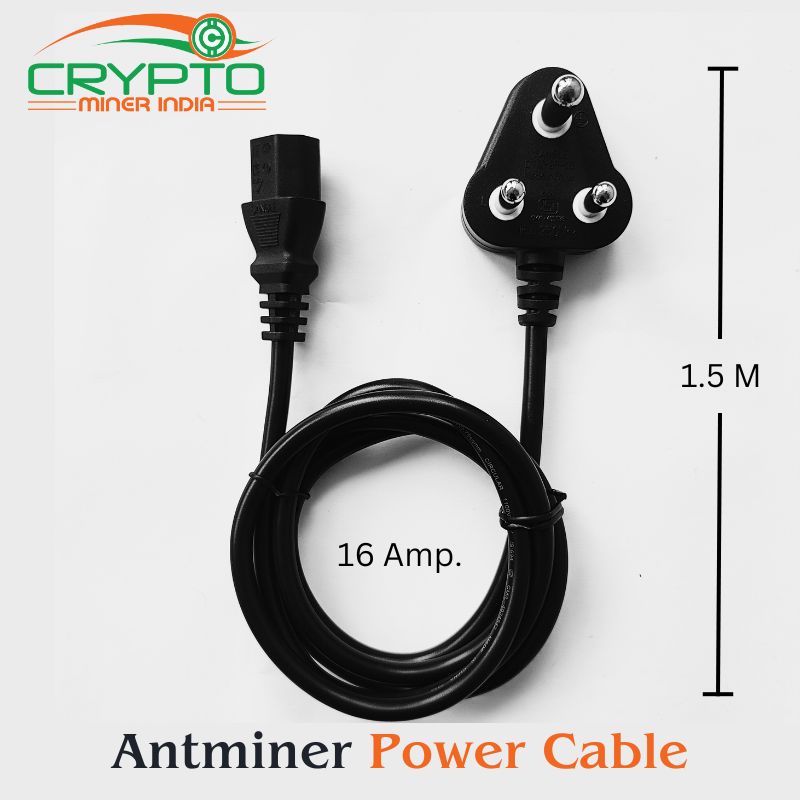 Antminer Power Cable Best Power Cable For Your Miner CRYPTO MINER INDIA