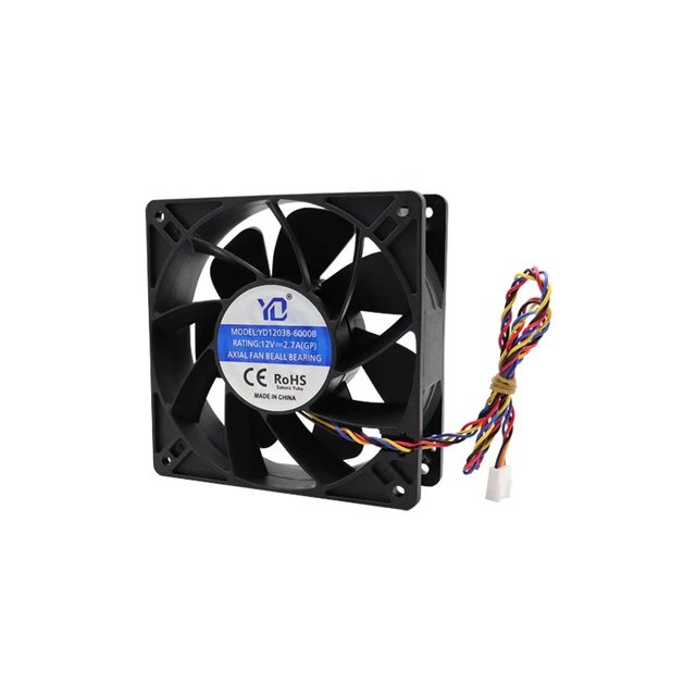 dc small hogh rpm fan for crypto miners